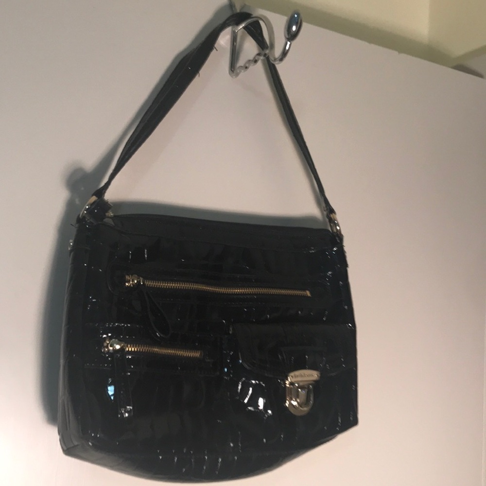 NWOT Liz Claiborne Embossed Patent Leather Bag